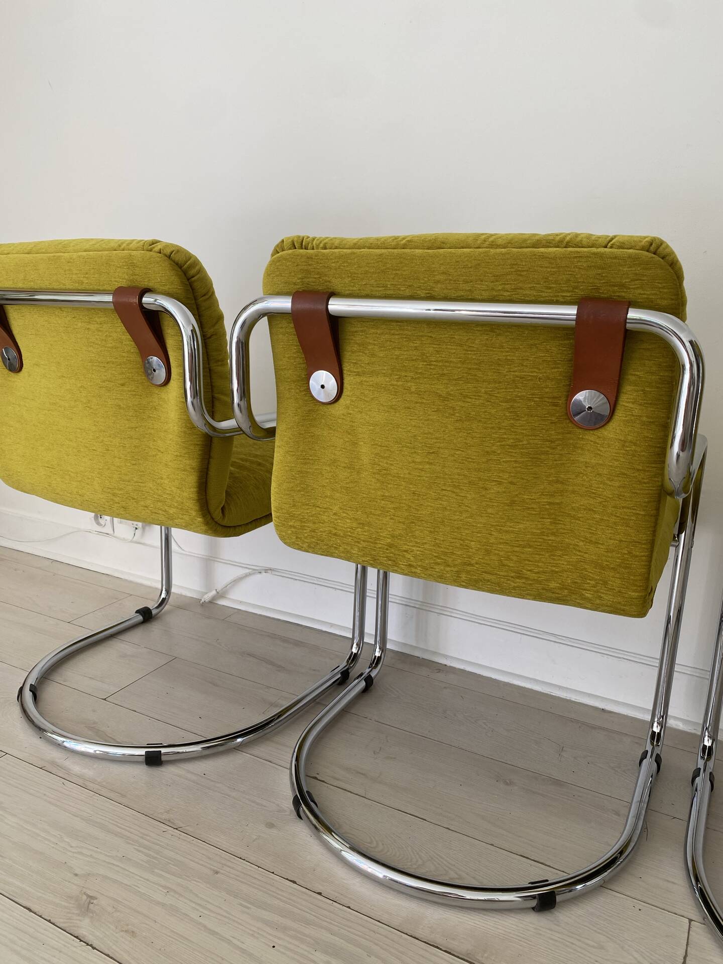 4 chairs Guido Faleschini l4Mariani Italy 1970
