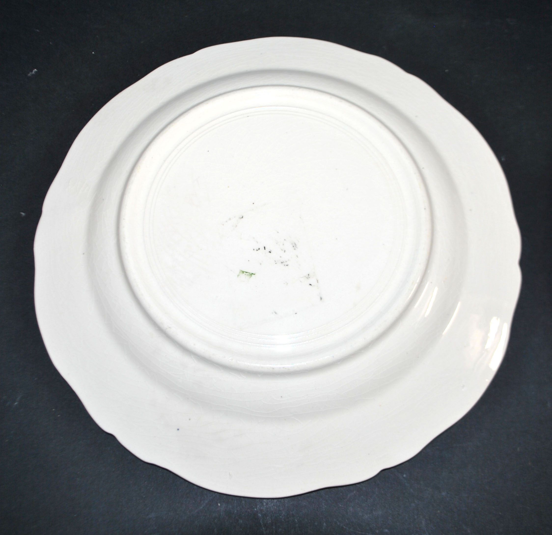 Sarreguemines lot de 2 assiettes à dessert Obernai décor Loux 3 fleurs