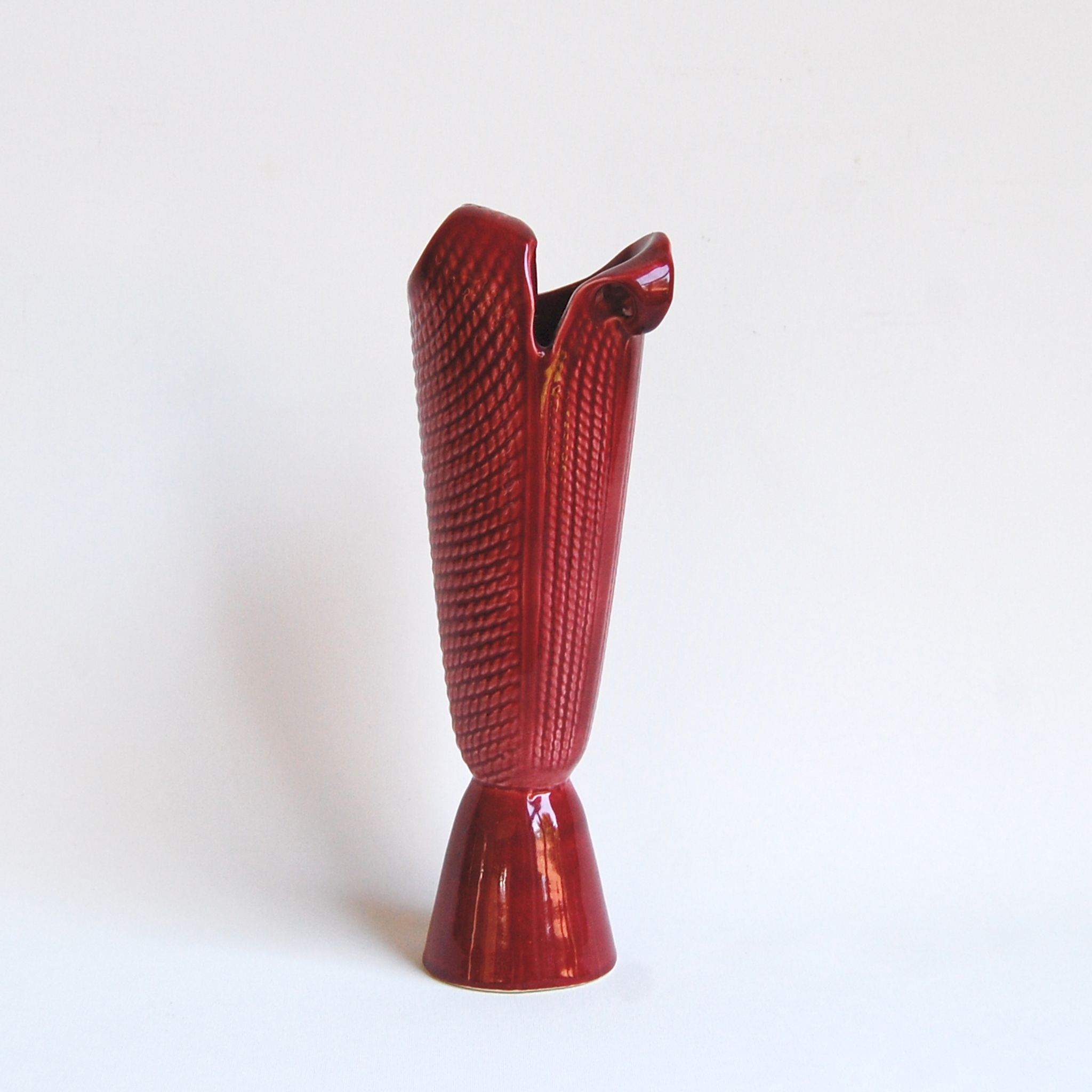Vase Keralux Studio d'Art n°7/56 - E. D'Hossche 1956