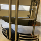 Black bar counter