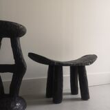 Wooden handmade yoga stool