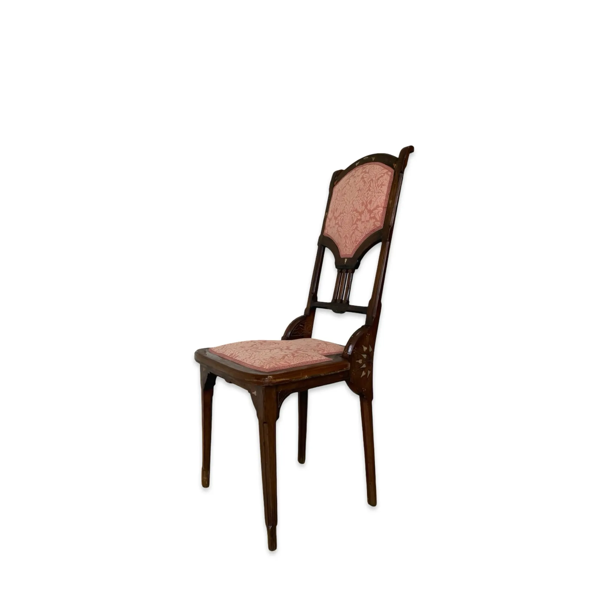 Antique Art Nouveau / Liberty Side Chair – Italy, circa 1900–1910
