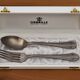 Orbrille Paris silver-plated cutlery set – Spoon and fork