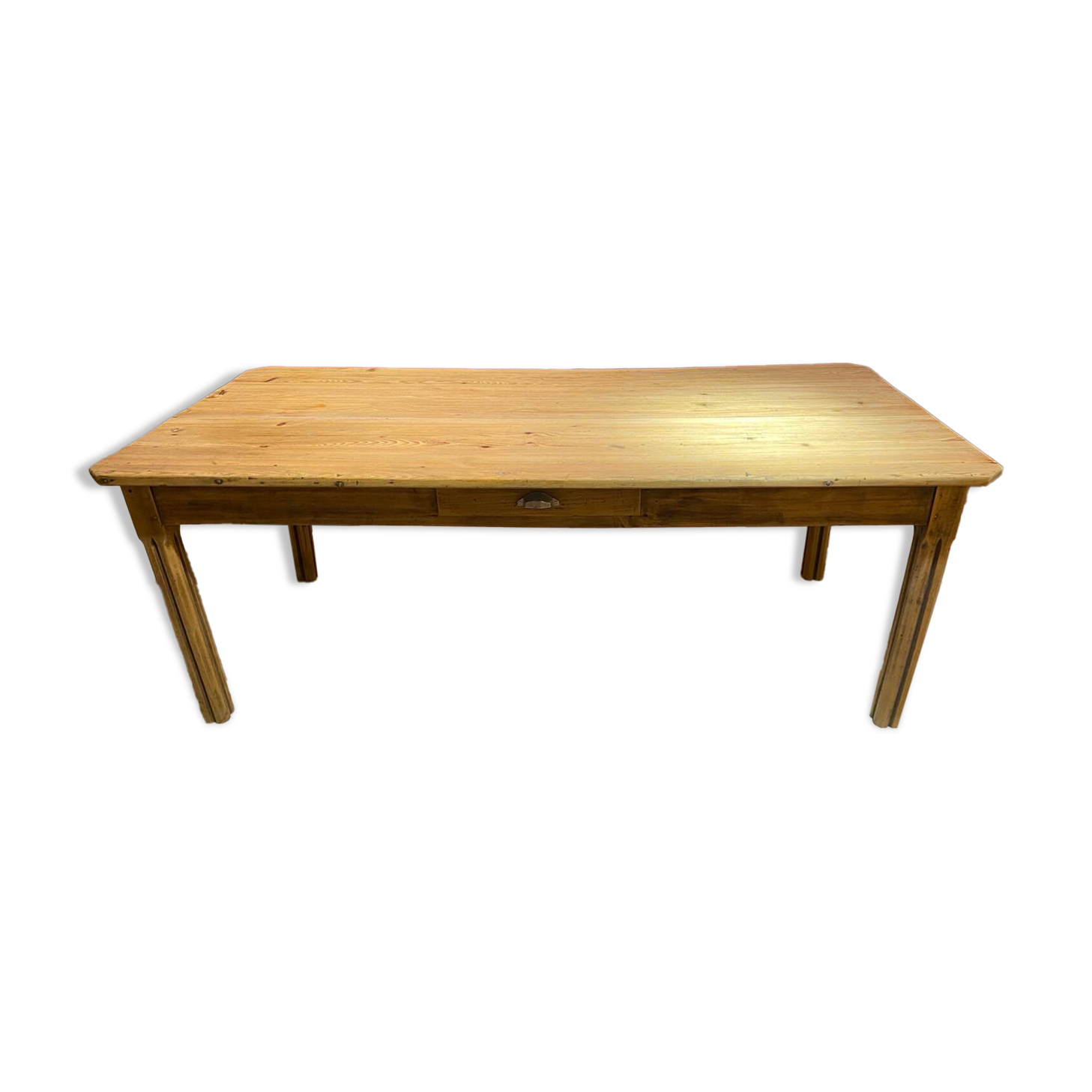 Restored wooden table