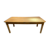 Restored wooden table