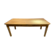 Restored wooden table