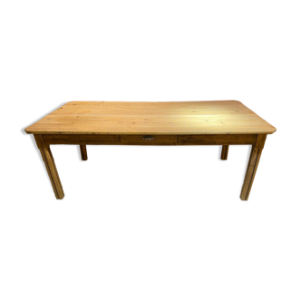 Restored wooden table