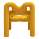 Contemporary Ekstrem Yellow Armchairs Designed by Terje Ekstrom