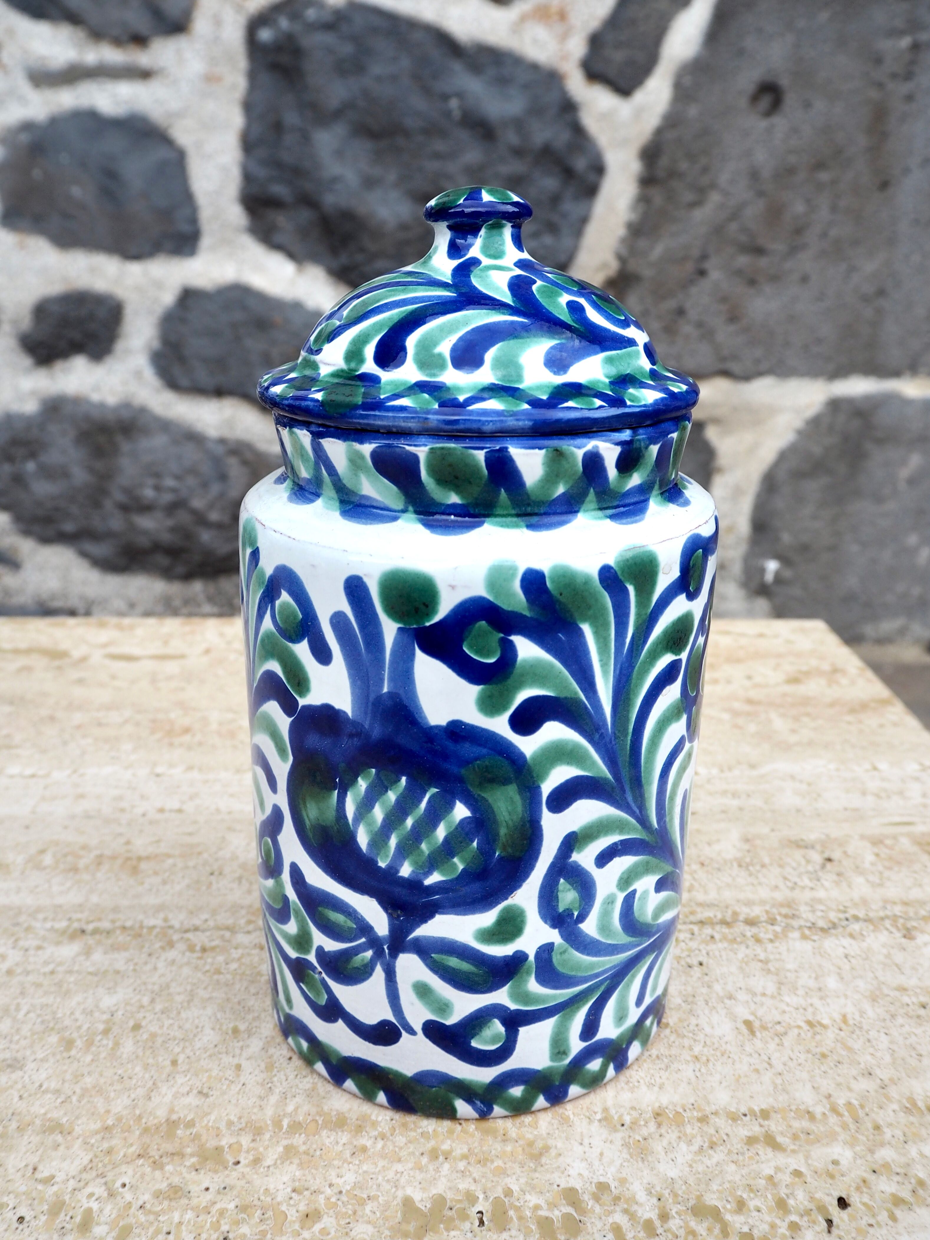 Spanish ceramic pot, 70s