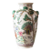 Chinese porcelain vase, peacocks, birds, trees, peonies