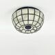 1 Of 2 Mid Century Modern Glass Ceiling Lights From Limburg, Germany, 1970s