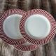 3 antique flat plates from Digoin and Sarreguemines