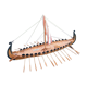 Wooden drakkar model