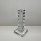 Crystal candlestick Saint-Louis – Design Jean Sala – Art Deco style –