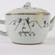 Porcelain teapot China 19th Century