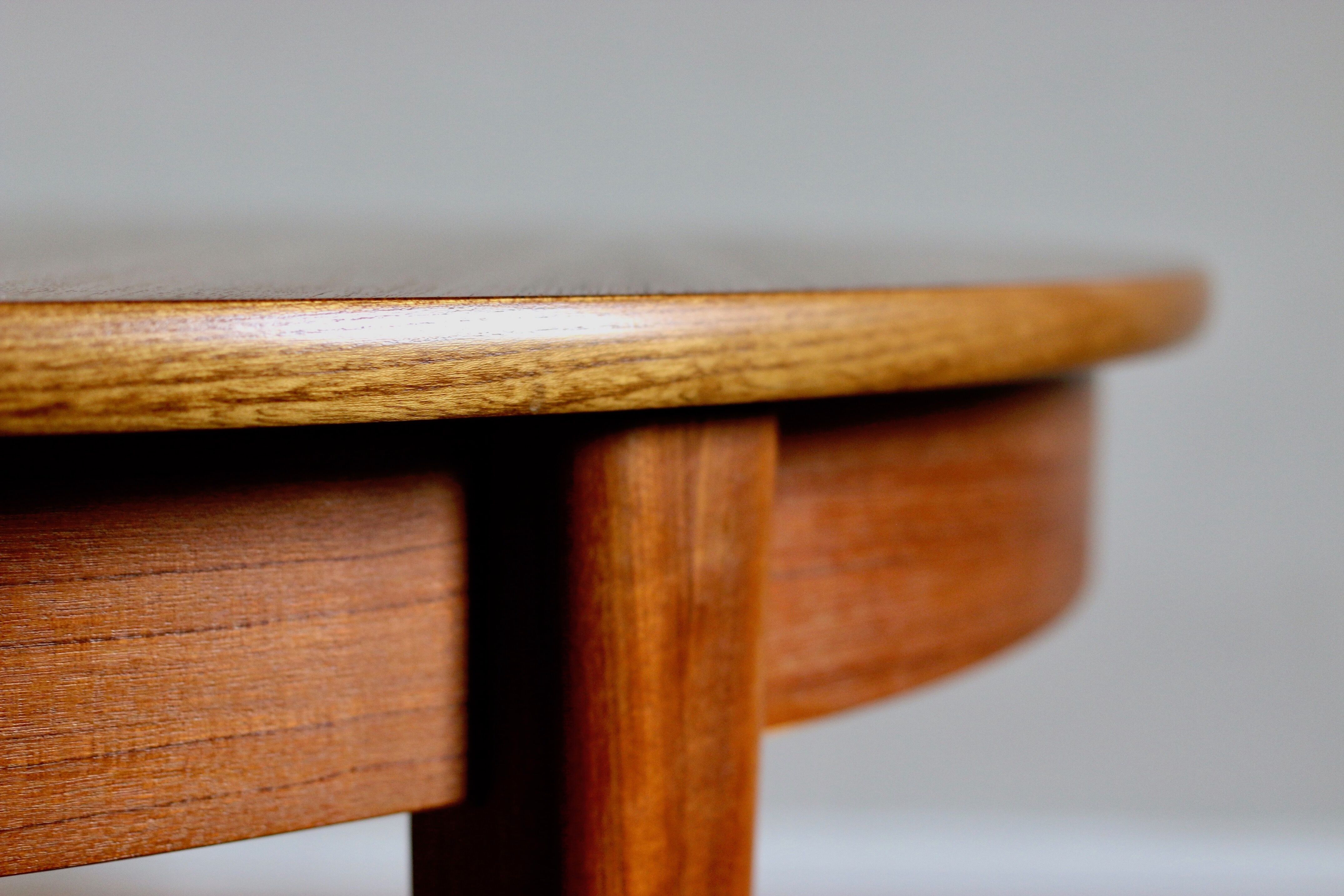 Scandinavian teak meal table vintage 1960