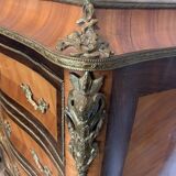 Secretary Napoleon III in rosewood and rosewood Marble top