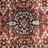 Ghoum carpet (iran) 100% natural silk, 0.80 m x 0.58 m