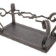 Wrought iron coffee table Merceris 1950