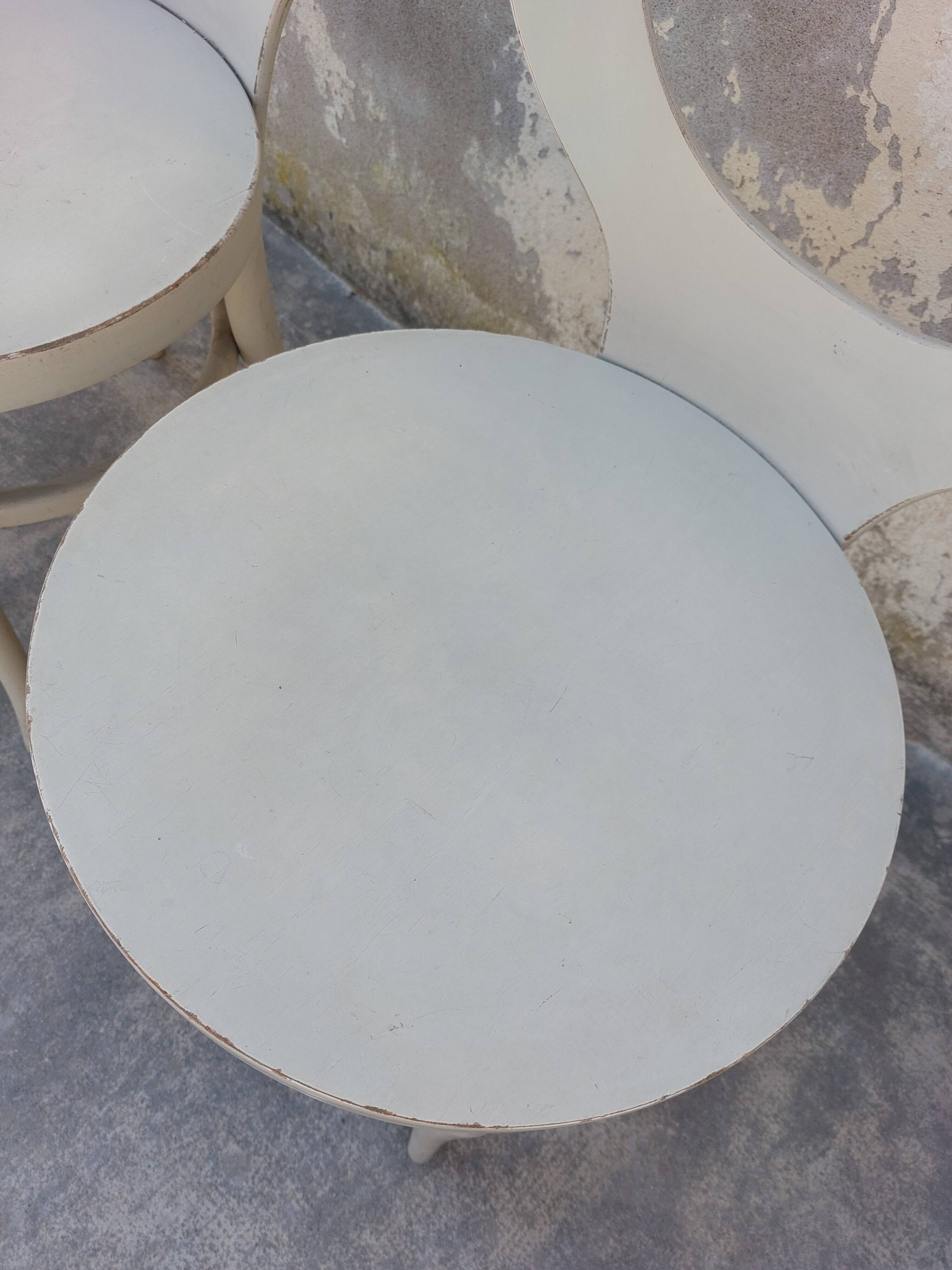 Pair of baumann chairs seagull model