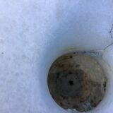 Medici-shaped alabaster lamp legs