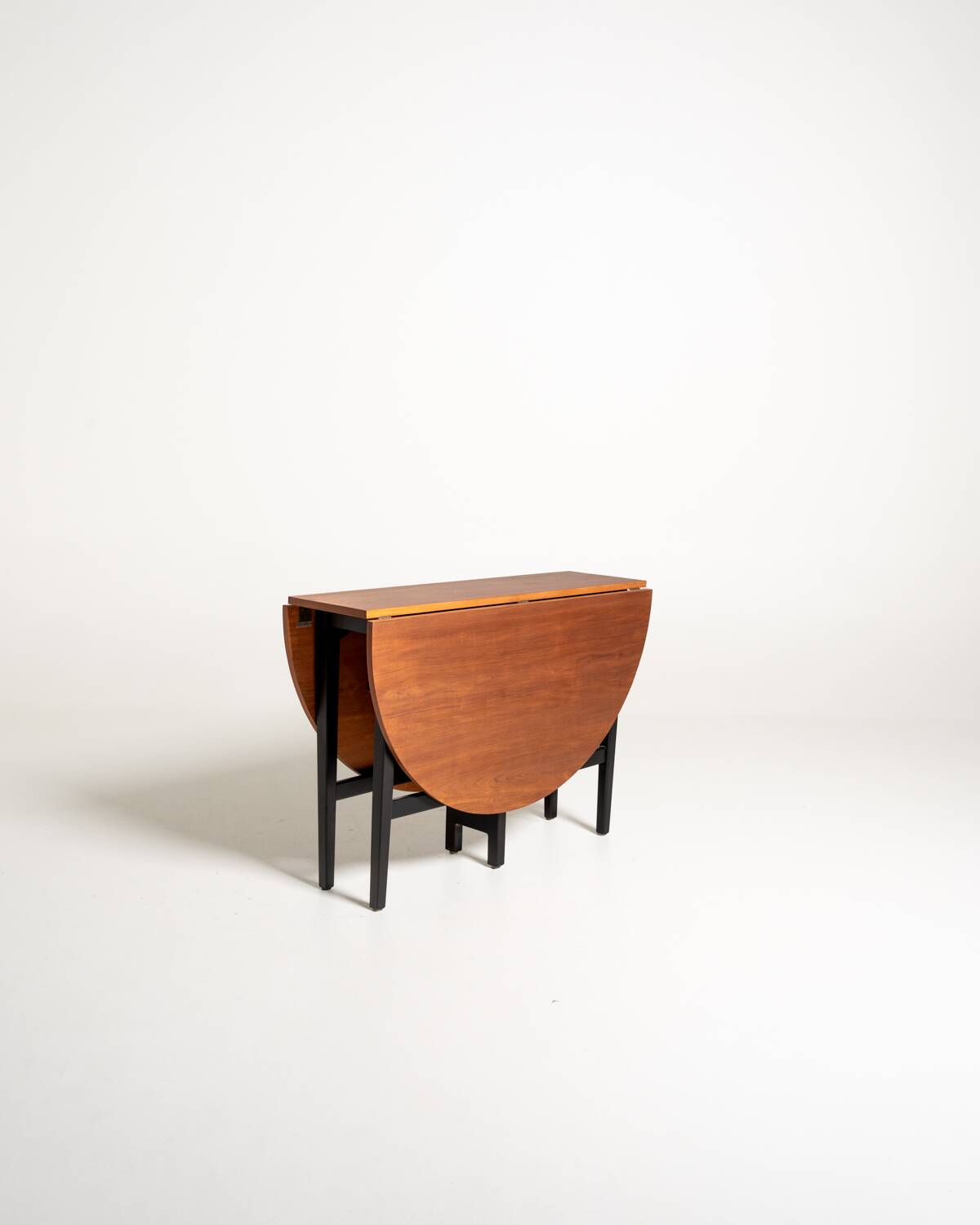 Swedish “Slagbord” folding teak table, 1960s