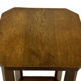 Art Deco plant table side table Oak 1950s