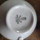 3 Bavaria Winterling porcelain cups – 1950s pink and green decor