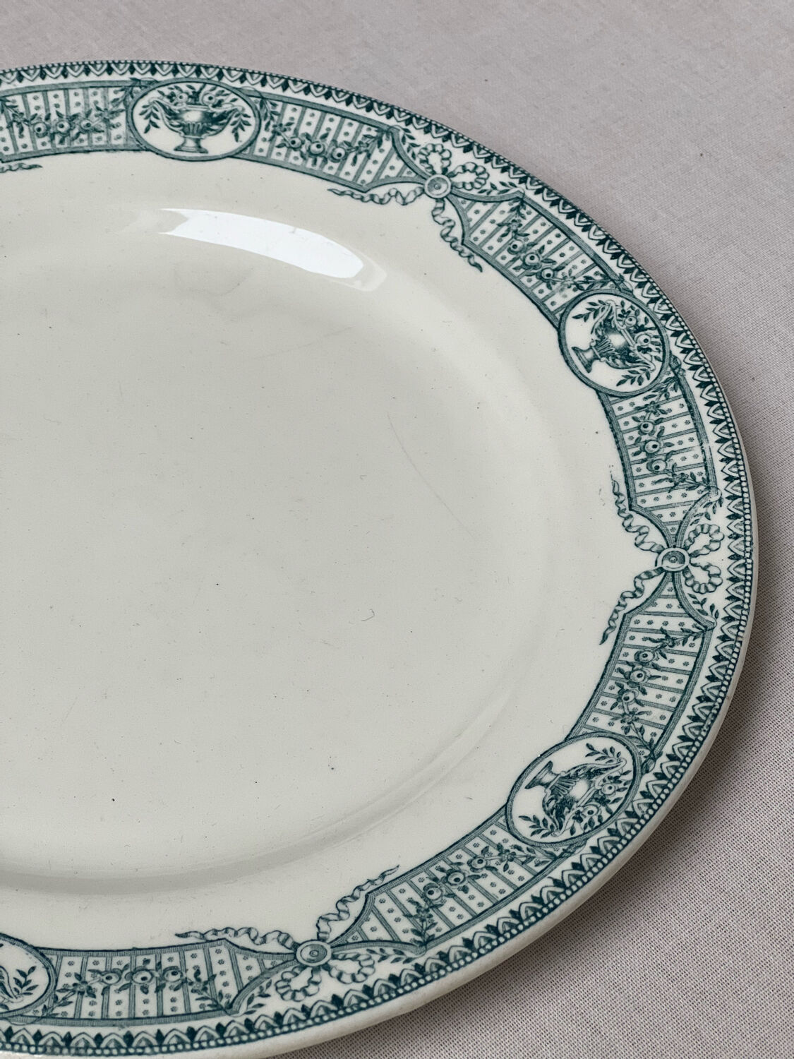 Set of 4 plates Terre de fer plates