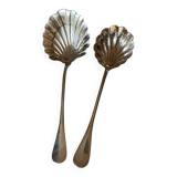 Antique Ercuis sprinkler spoons and strawberries