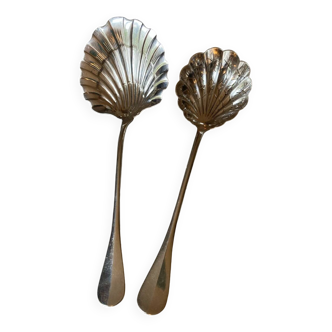 Antique Ercuis sprinkler spoons and strawberries