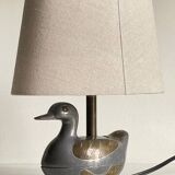 Vintage duck lamp