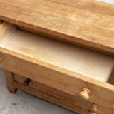 Commode à tiroirs en chêne massif