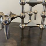 Set of 5 nagel s22 modular candlesticks vintage 1970