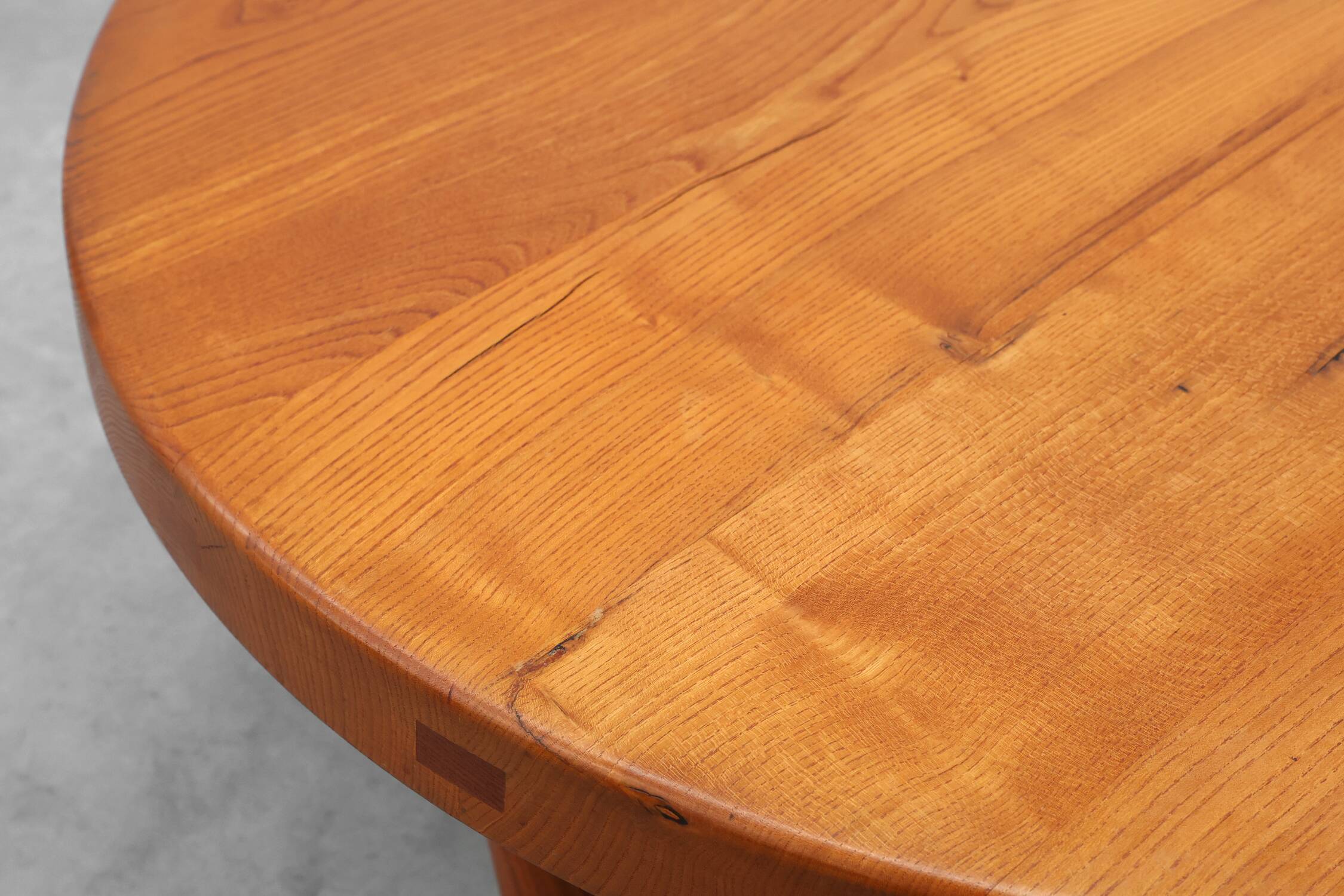 Pierre Chapo, Coffee Table Model T02M in Solid Elm, France 1976