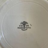 Set of 2 HBCM Habanera dinner plates