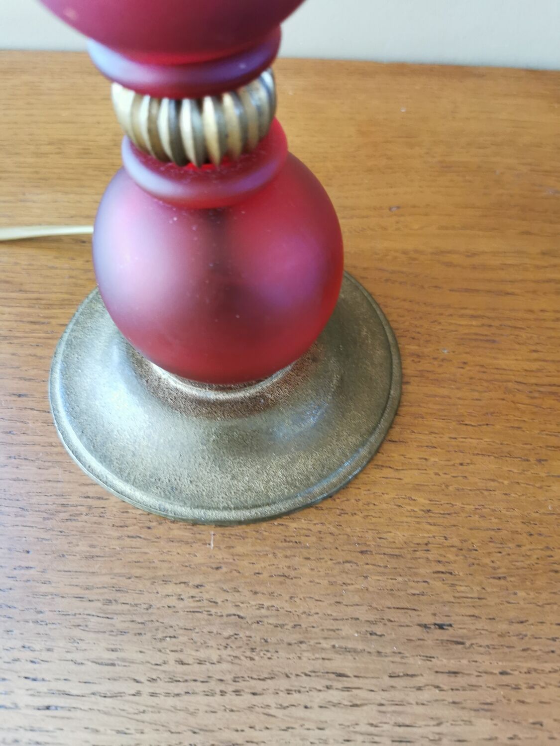 Pair of vintage lamp bases by Julie Prisca