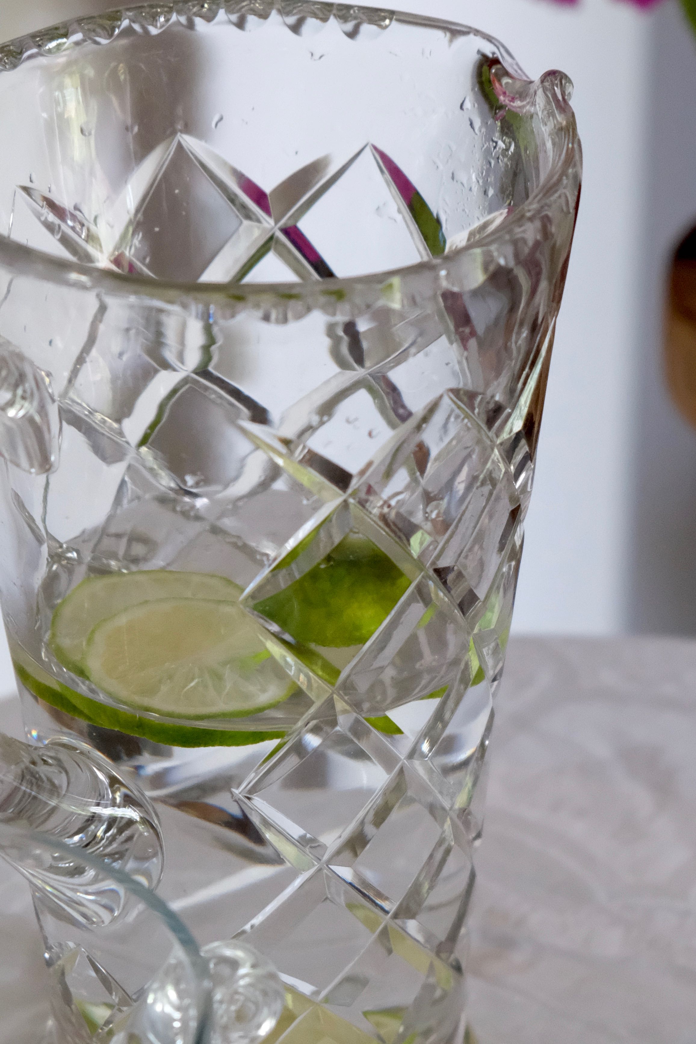Broc in cut crystal 50s
