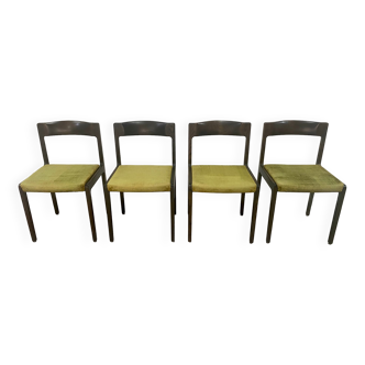 4 vintage Scandinavian chairs