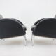 1970s  Pair Of Leather Armchairs ,Czechoslovakia