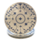 Lot de 4 assiettes en porcelaine anglaise