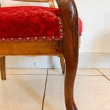 Louis XV Style Cabriolet armchair, circa 1850