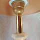 Louis Drimmer - Cream & gilded earthenware table lamp