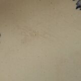 Longchamp earthenware dish cornflower decoration