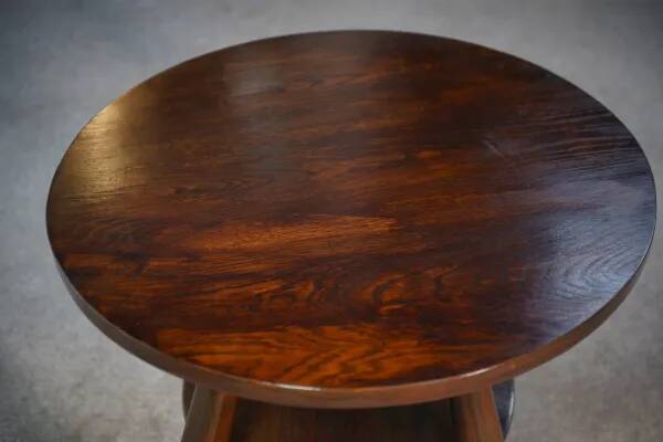 Guéridon pieds obus 1940’s