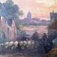 Pendant of HST Paintings "Animated farmyard" Paul DEVILLERS (XIX-XX)