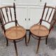 Chaises viennoise bistrot Fischel bois courbé
