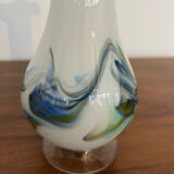 White speckled Murano vase