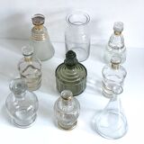 Carafe glass art deco décor crafted