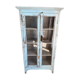 2-door painted glass window